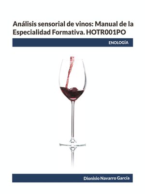 cover image of Análisis sensorial de vinos